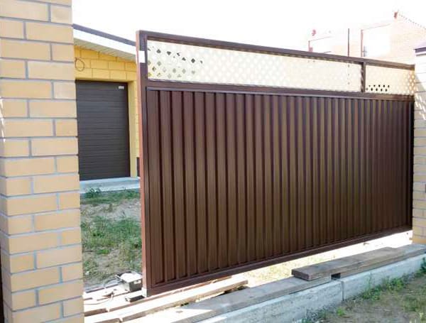 Эстетика и Надежность: Ворота Grand Line для Вашего Дома в каменке от 37172 руб
