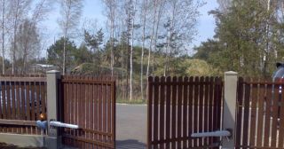 Купить распашные ворота из штакетника Каменка, цена от 2752 руб.