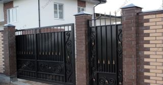 Купить распашные ворота кованные Каменка, цена от 4829 руб.